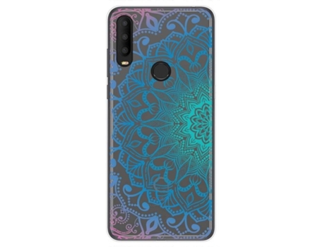 Carcasa Alcatel 3X 2020 TUMUNDOSMARTPHONE Dibujos Transparente Multicolor