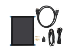 Monitor De Pantalla Táctil Capacitiva Ips De 8 Pulgadas 1024x768 Para Raspberry Pi 4b/3b