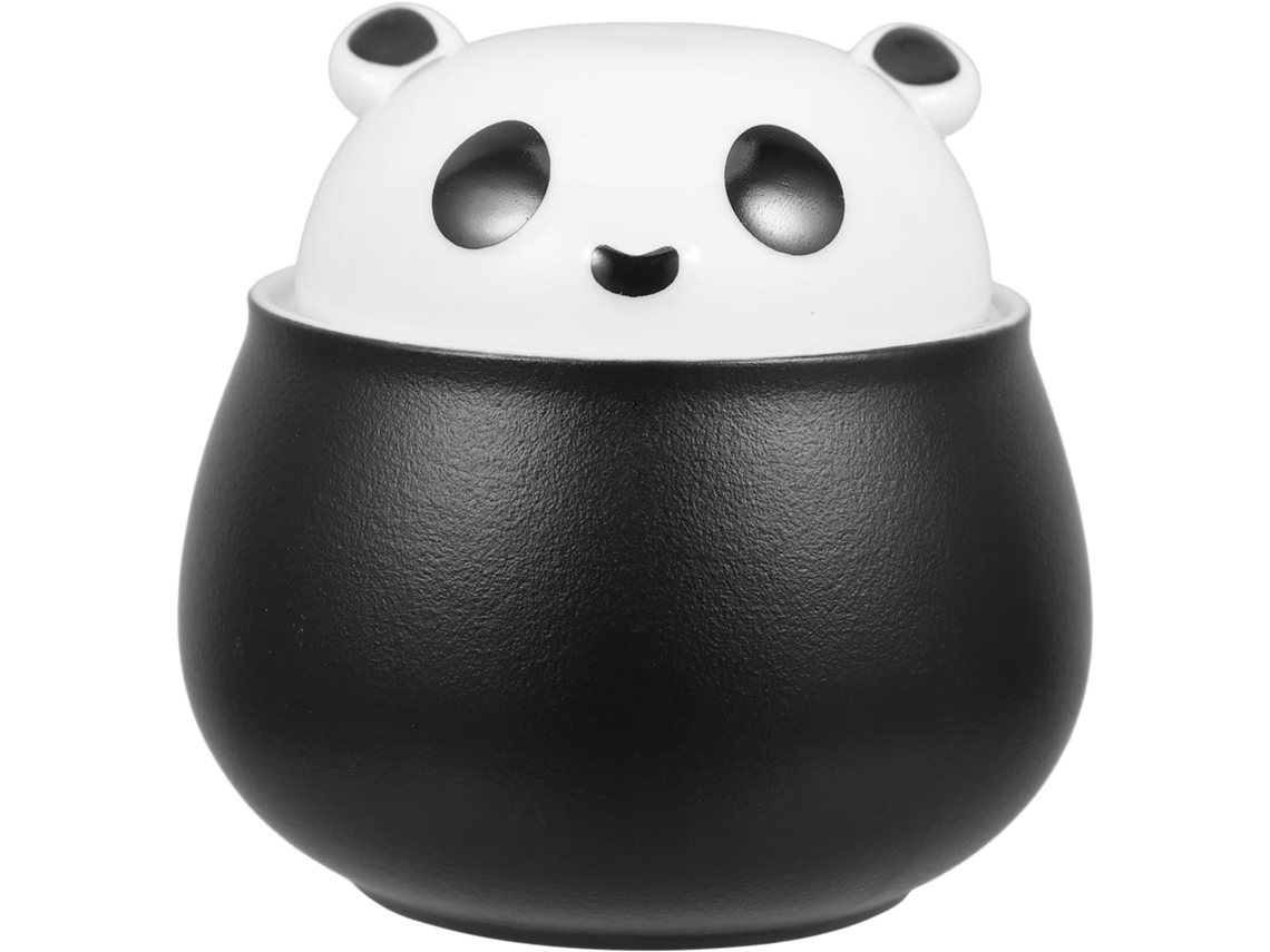 Diseño Creativo La Adorable Forma De Panda Le Da Un Toque Divertido A Tu Recipiente Para Té Convirtiéndolo En