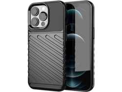 Carcasa Apple LMOBILE iPhone 13 Pro Silicone Traseira 16 Negro