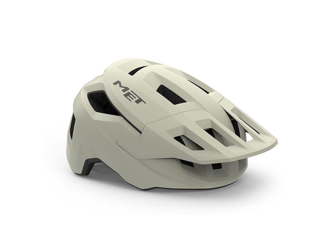 | Casco Shelter Mips Blanco Crudo Mate 52 56 Cm Met