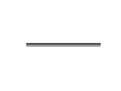 Lámpara de pared negra LED para interiores - Iluminación de pared moderna para sala de estar de 100 cm Lámpara de pared Iluminación de metal para dormitorio de 32 W NETTLIFE