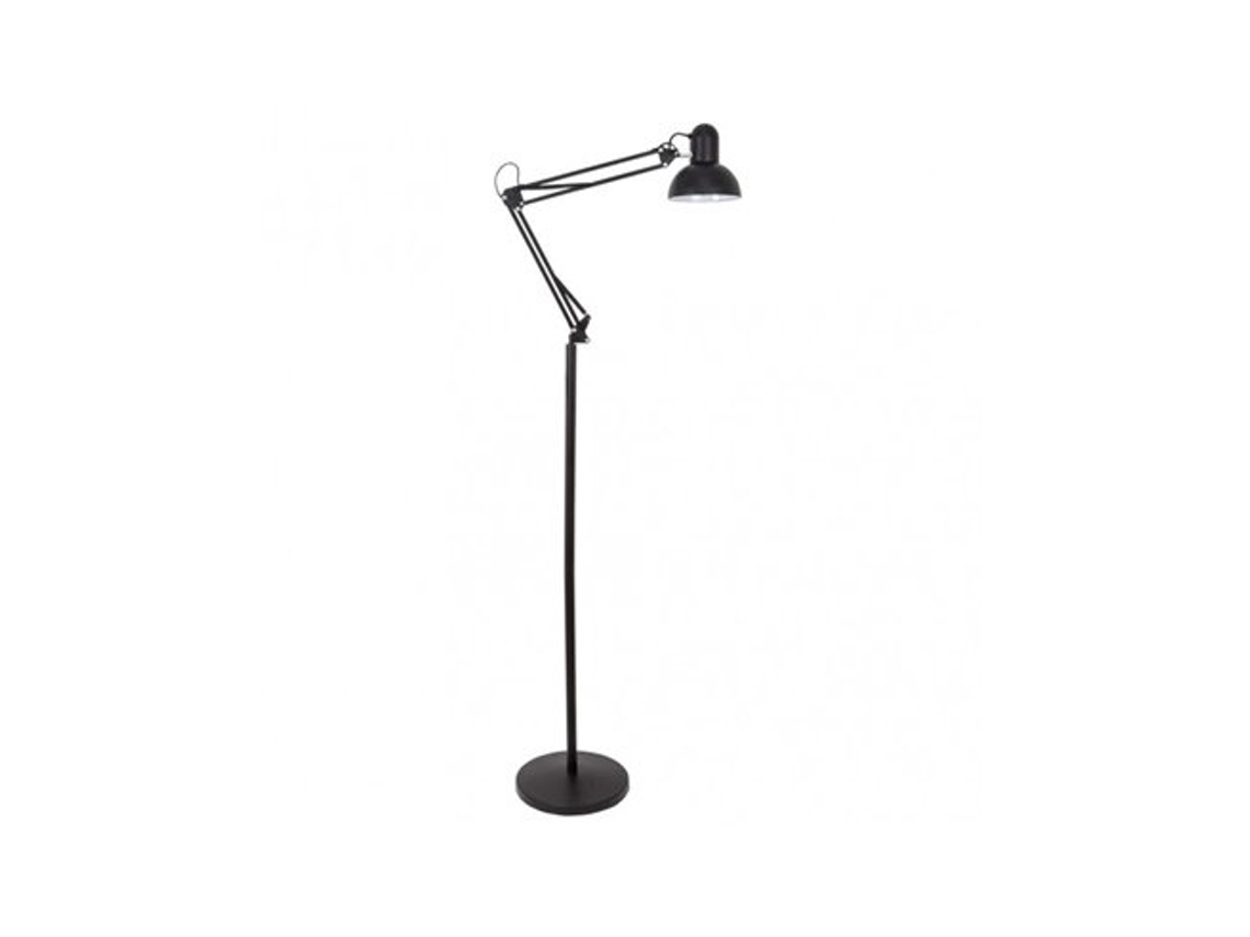 Lámpara de pie articulada Rutile 1xe27 Negro Mate 180x28x28 Cm Fabrilamp