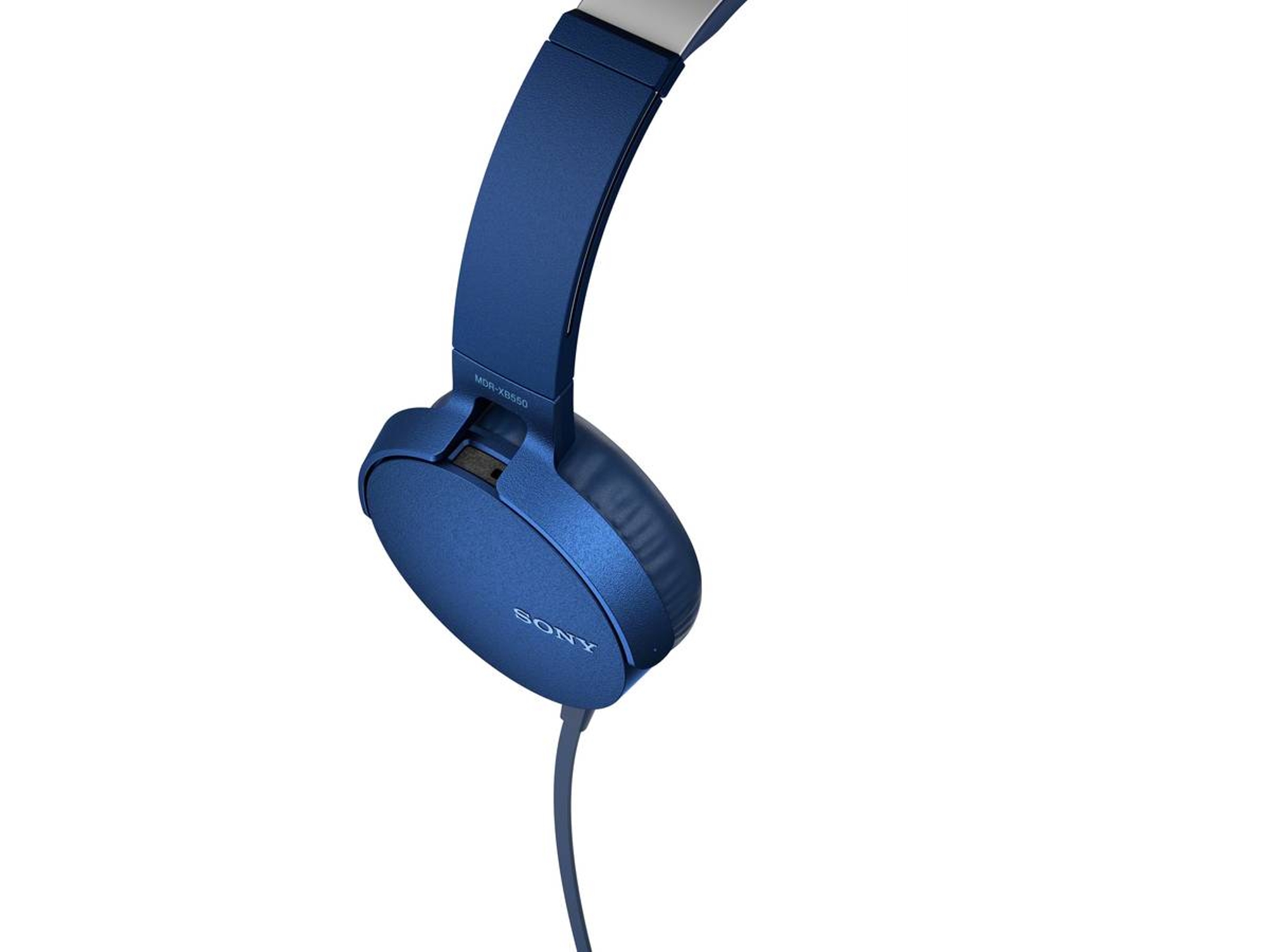 Auriculares con Cable SONY MDR-XB550AP (On Ear - Micrófono - Azul)