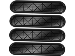 Juego De 4 Piezas De Ventilación Para Muebles, Para Armarios Y Alacenas, Tapas De Ventilación.