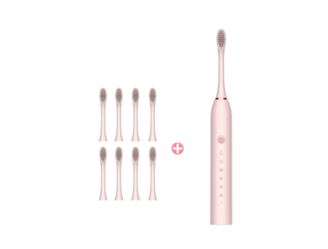 Cepillo de dientes eléctrico HHZ Ultrasonic 8 cabezales de cepillo