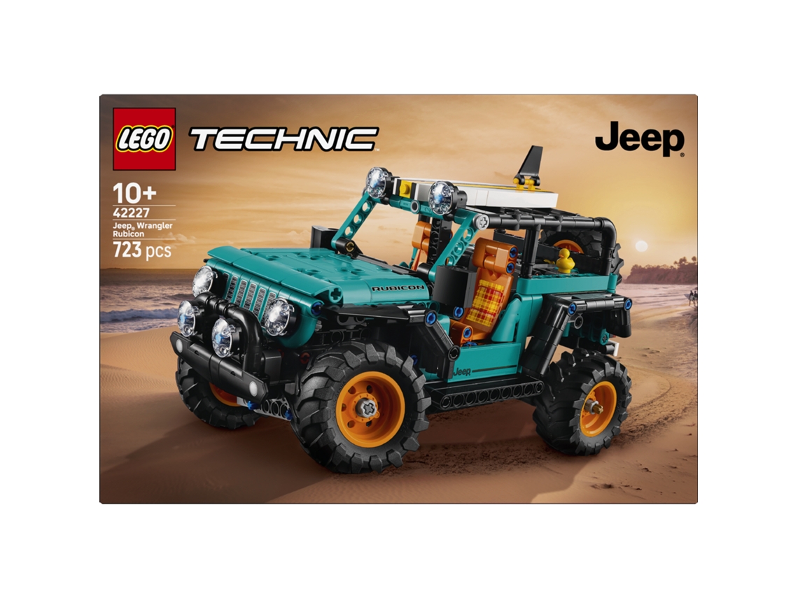 Lego® 42227 Technic SUV Jeep® Wrangler Rubicon kit de maqueta de coche - a partir de 10 años