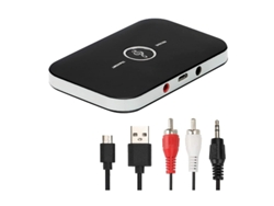 Transmisor Receptor Bluetooth 5.0 para TV, PC, Auriculares con Adaptador RCA y Auxiliar de 3,5 mm Chaberlu