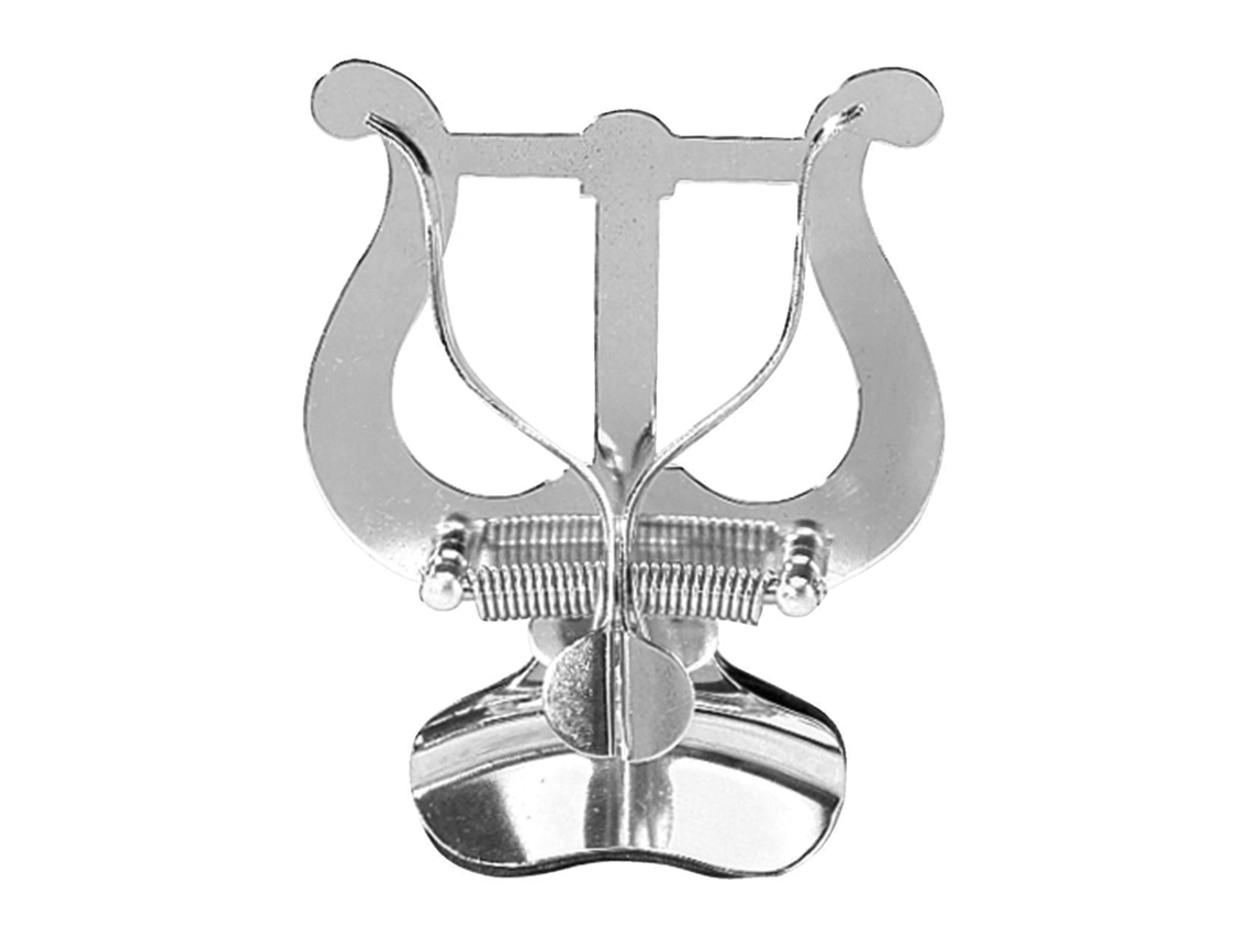 Soporte grande de plata para trompeta GEWA