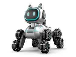 Perro robot de 8 ruedas, robot de juguete