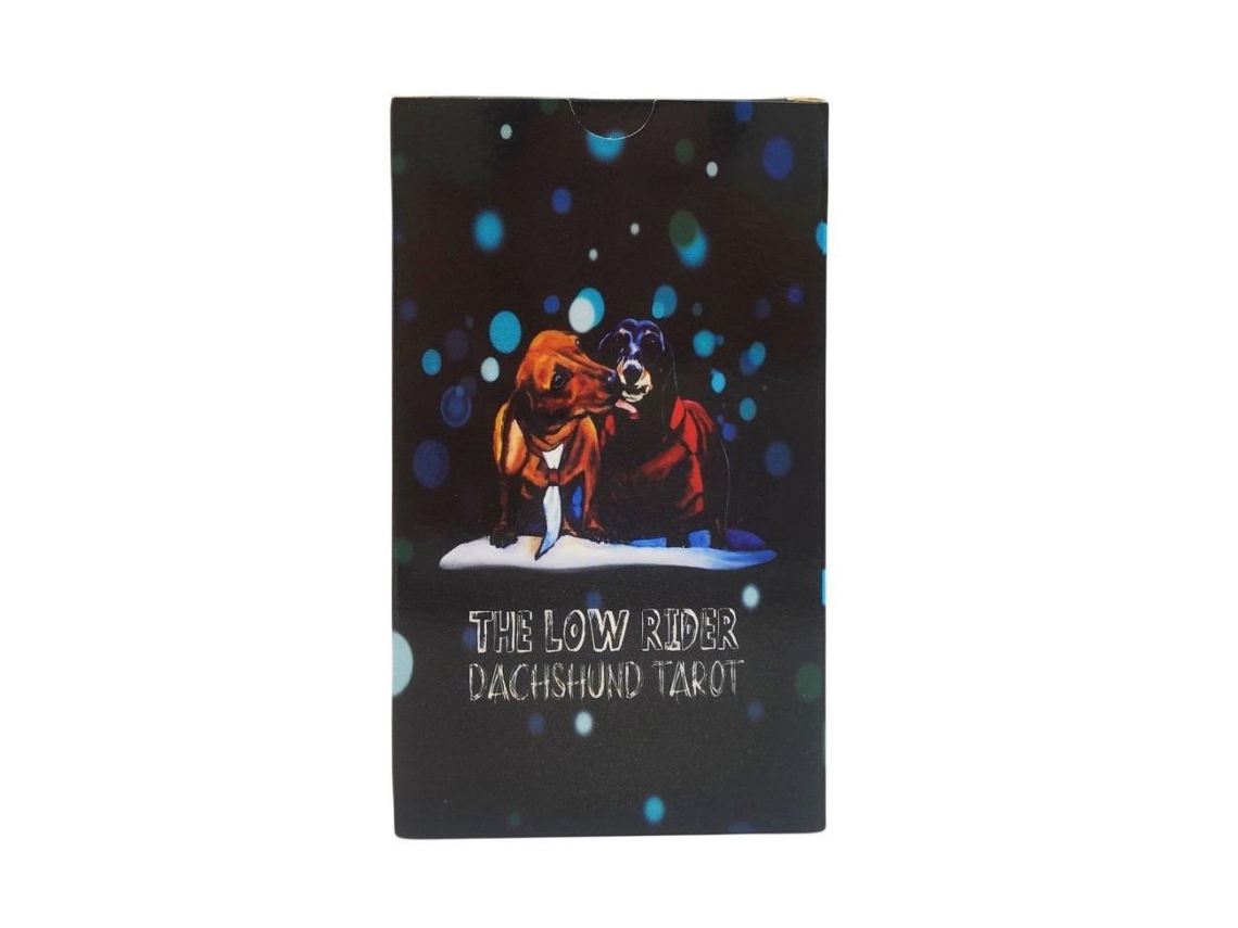 Nuevas cartas de tarot con perros salchicha, 12x7cm, de patas bajas, MDUG