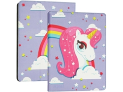 Funda SUBBLIM Unicornio para Tablet Universal - 10.1'' (Multicolor)