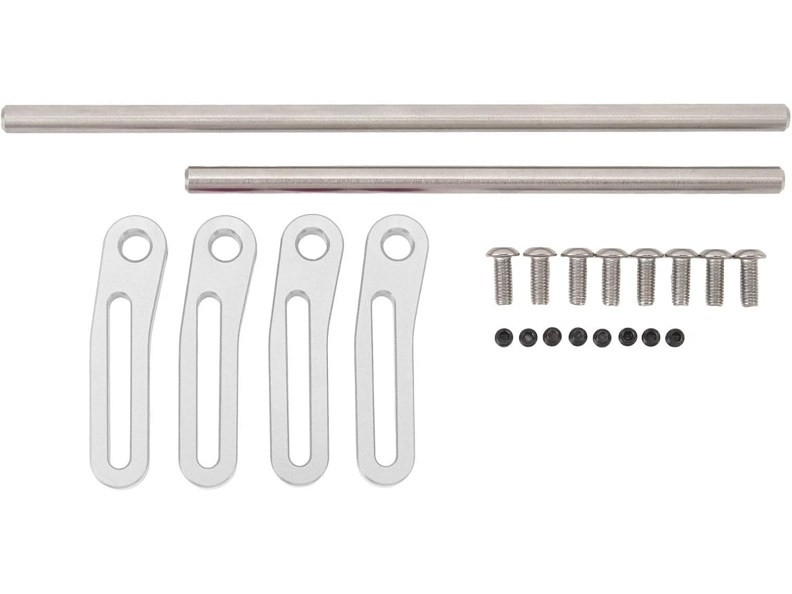 Parachoques de aleación de aluminio SFUSHOS para coches RC 1:10