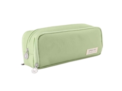 Estuche Multiusos Para Lápices, Organizador De Gran Capacidad Para La Escuela Y Viajes, Duradero, Lavable, Con 3 Compartimentos, Cremallera Suave, Ple
