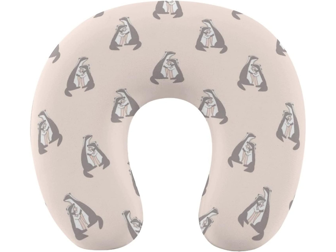 Almohada Viaje Forma Aliviar Espuma Viscoelástica Viscoelástica Fácil Relajación Cómodos Familia.brfácil