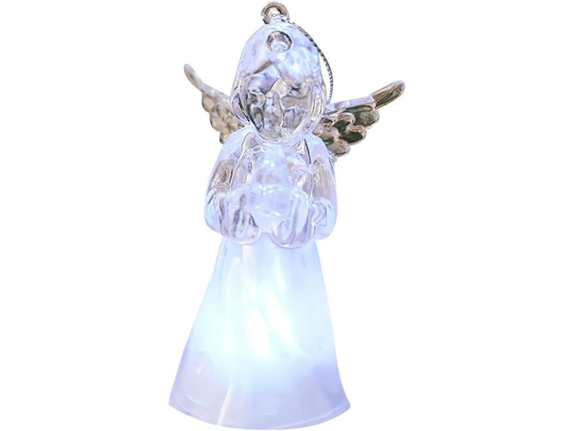 2026-adornos De Ángel De Cristal Miniatura Para Navidad, Decoración De Árbol Y Fiesta, 3.94 Pulgadas, Dos Diseños
