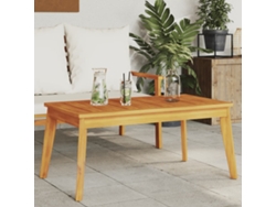 Mesa De Comedor De Jardín Mesa De Exterior 100x55x45 Cm Madera Maciza De Acacia Lovely Home