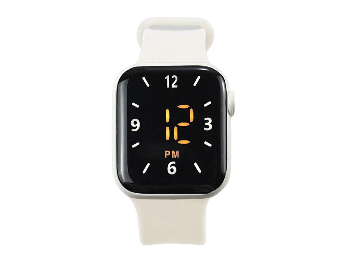 Reloj inteligente luminoso resistente al agua con pantalla táctil digital LED, hora precisa y pulsera cómoda para bicicleta eléctrica.