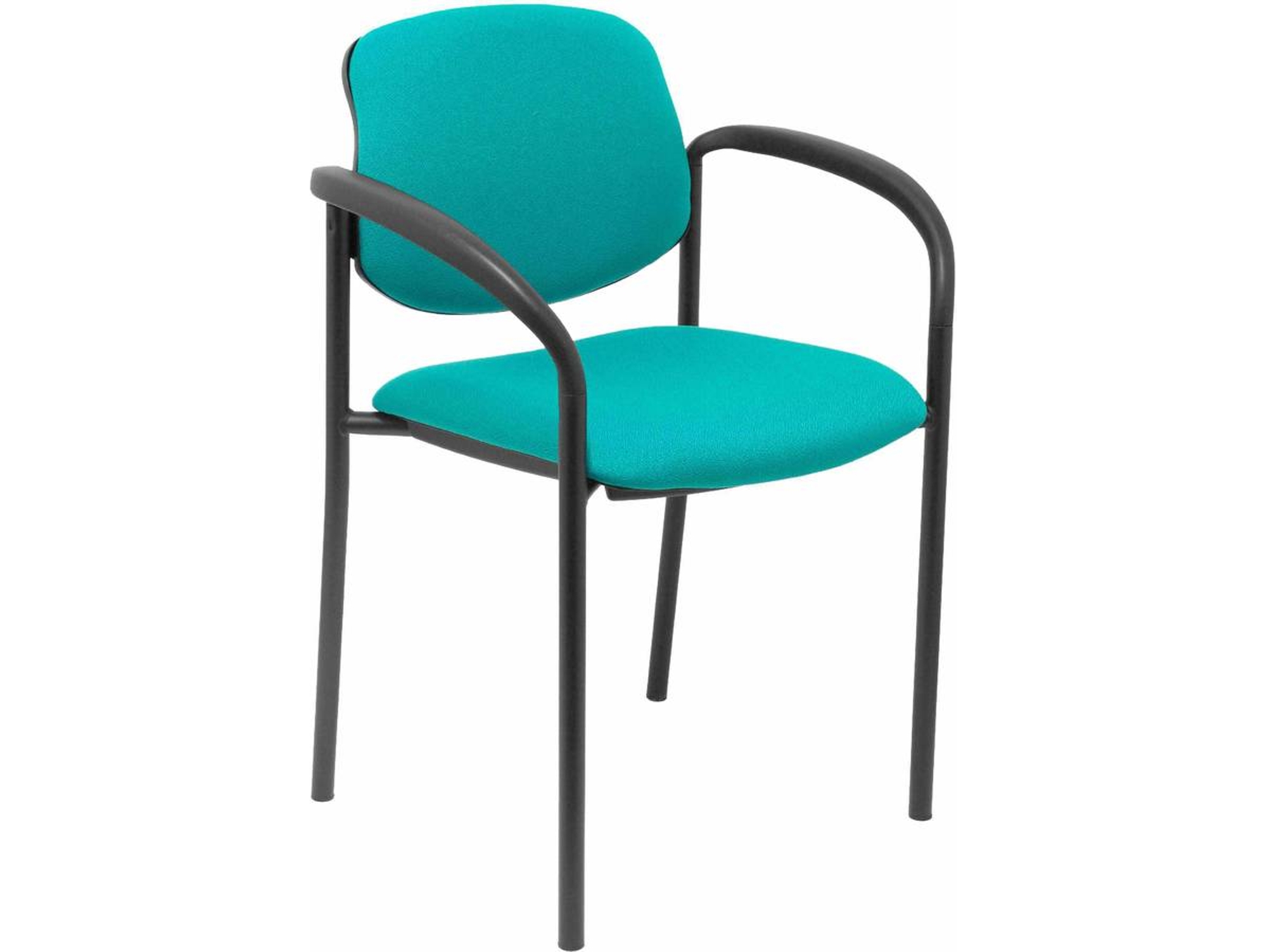 Silla de Confidente PIQUERAS Y CRESPO Villalgordo Verde Marino (Brazos)
