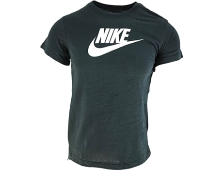 Camiseta de Niños NIKE Corta Sportswear Basic Negro (shoes//eu/128/137 cm)