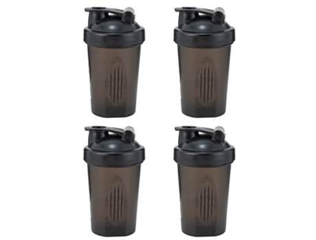 botellas mezcladoras de proteínas para mezclas de proteínas color negro ZMDECQNA