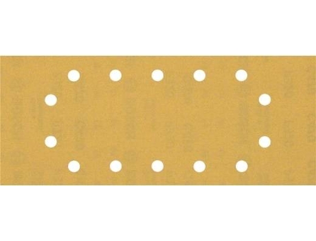 Lija BOSCH Expert C470 con 14 Orificios para Lijadoras Orbitales - 115x280 mm - G 320 - 10 Un