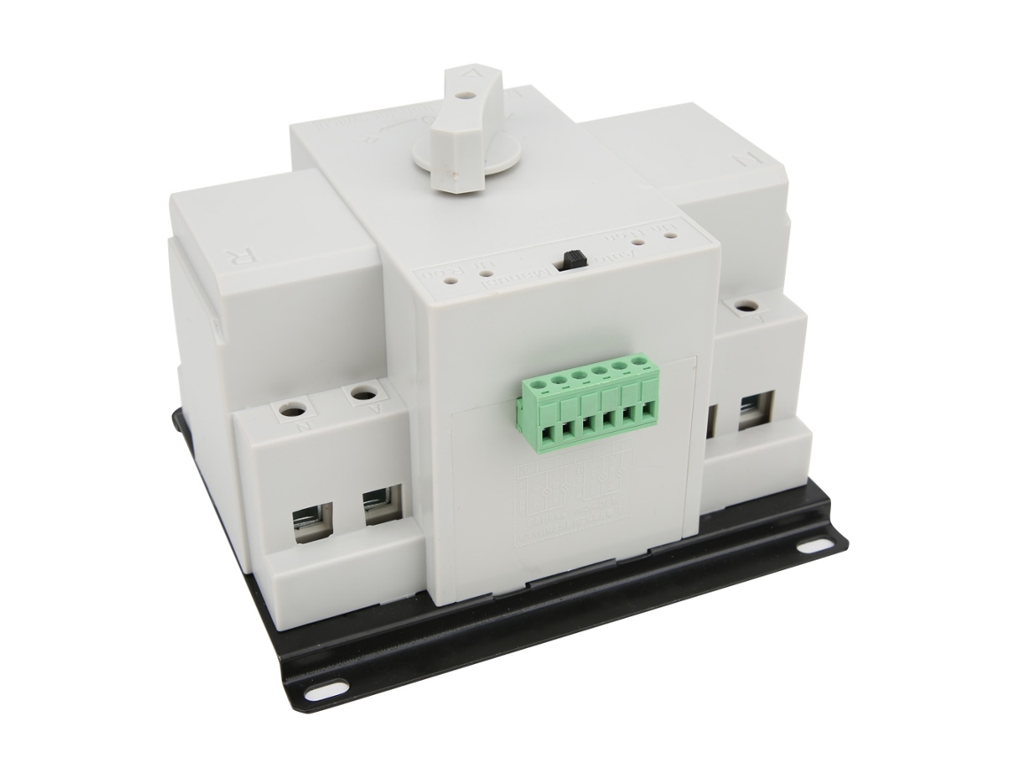 Chave De Transferência Automática De Alimentação Dupla 2p 6a 220v Para Edifícios Altos