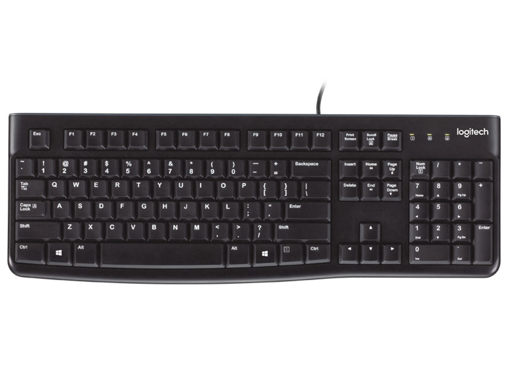 Teclado Logitech K120 (Con Cable - Layout Español)