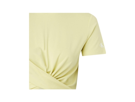 Camiseta CALVIN KLEIN (M - Amarillo)