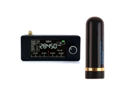 Radio portátil con pantalla IPS de 1,9 pulgadas, antena integrada y receptor HF multibanda GOKOCO (de 0,5 kHz a 181 MHz).