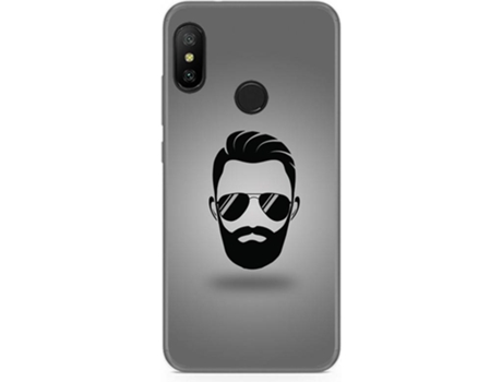 Carcasa Xiaomi Redmi 6 Pro TUMUNDOSMARTPHONE Barba Multicolor