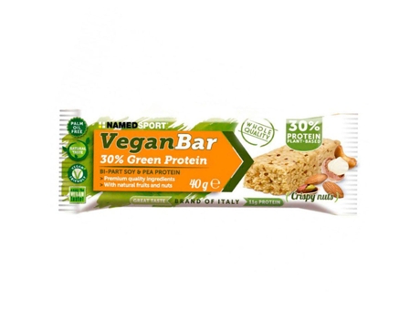 Barrita Energética NAMEDSPORT Vegana Vegan Protein Bar Red Fruits (40g)