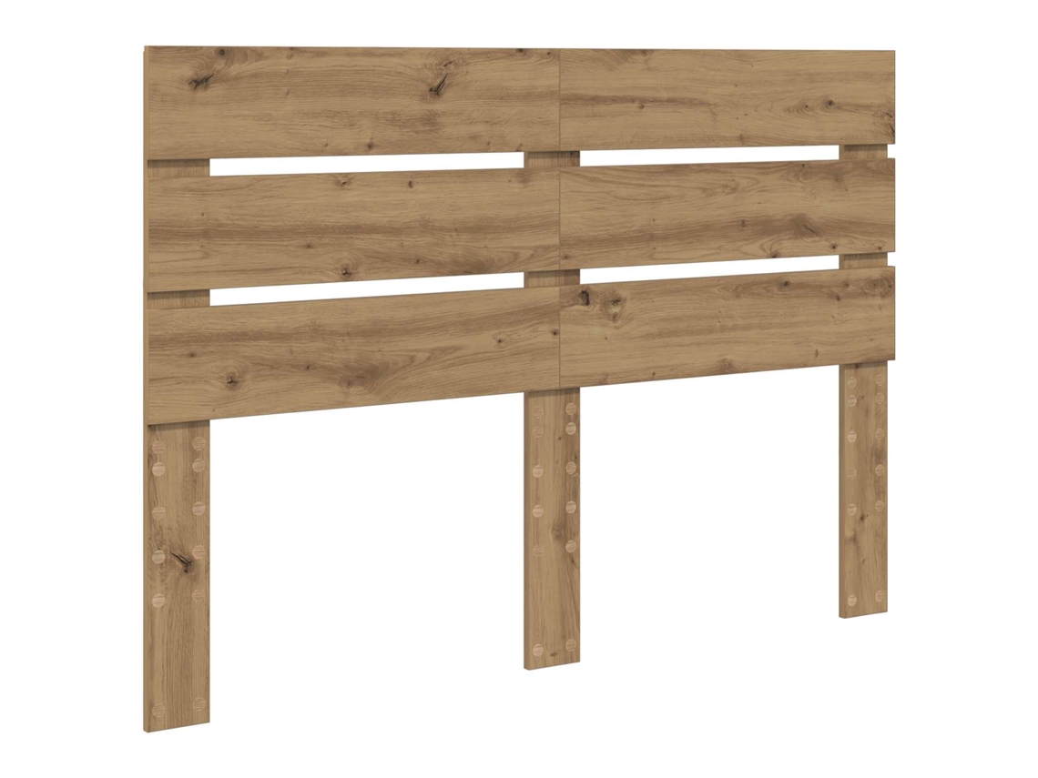 Maison Exclusive - Cabecero Roble Artesanal 140 Cm Madera De Ingeniería
