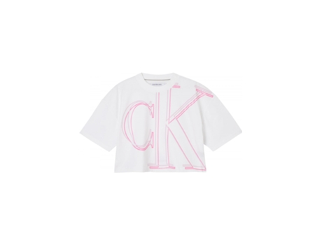 Blusa CALVIN KLEIN Algodón Mujer (S - Blanco)