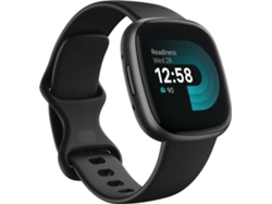 Reloj Deportivo FITBIT Versa 4 (Bluetooth - 6 días de autonomía - Negro)