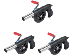 Lot De 3 Ventilateurs Barbacoa Dextérieur Souffleur Portatif Para Feux Camp Pique-niques Et ...