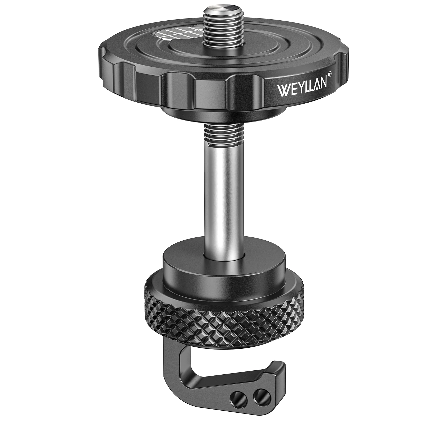 Adaptador de trípode BA5 BQ80, adaptador BA5 solo para BOG Deathgrip, convertidor de 3/8'', gancho de gravedad, antideslizante, placa de liberación rápida