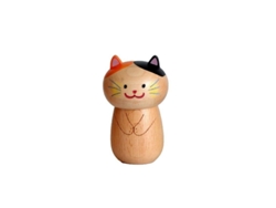Soporte De Madera Para Palillos De Dientes Con Un Bonito Diseño De Gato, Dispensador Decorativo.