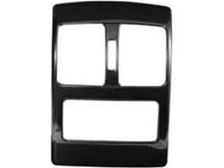 Adhesivo De Fibra Carbono Para La Rejilla Ventilación Trasera Del Mercedes-benz Glk X204 200 (2008-2015)