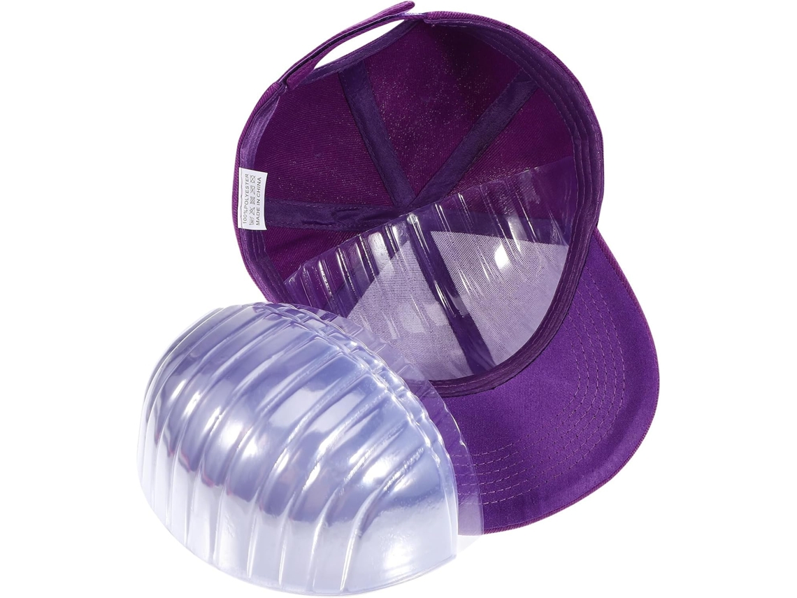Paquete 25 Soportes Internos Plástico Gorras Béisbol Medio Forro Tamaño Mediano 54 Accesorios Almacenamiento