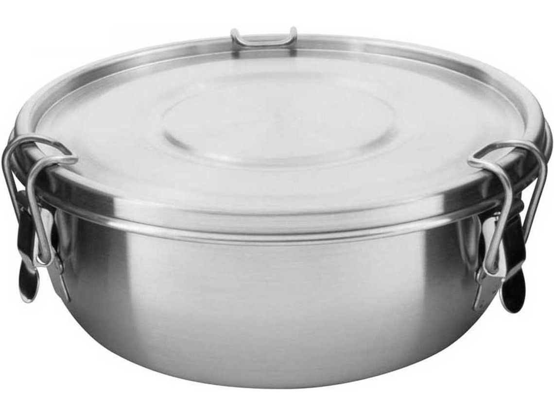 Cuenco para Camping TATONKA Food Bowl (Acero, Caucho, Inoxidable - 15,5 x 6 cm)