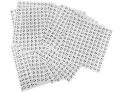 20 hojas de pegatinas autoadhesivas de fútbol para scrapbooking. Chaberlu
