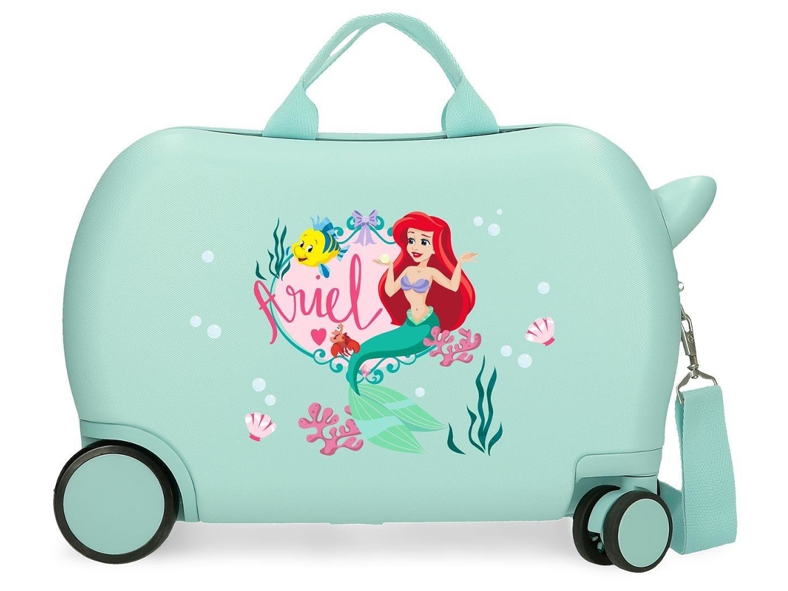 Maleta infantil turquesa Disney Princess Celebration ABS