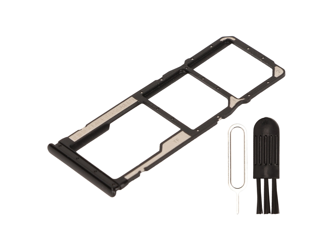 Reemplazo De Bandeja De Tarjeta Sim Para Teléfono Móvil Xiaomi Redmi Note 8 Negro