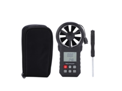 Anemómetro Portátil Ms6252a, Medidor De Velocidad Del Viento Con Pantalla Lcd Y Medidor De Flujo De Aire.