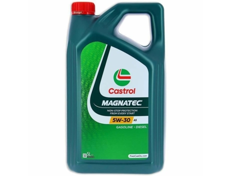 Aceite de motor CASTROL Magnatec Gasolina Diesel 5W30 5 L