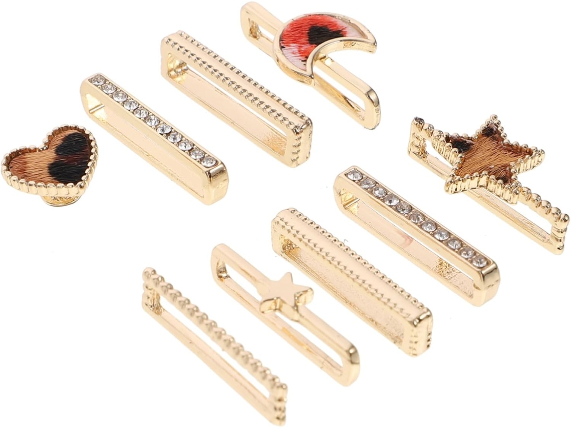 36 Piezas De Dijes Decorativos Para Correas De Anillos, Pulseras Y Adornos Para Relojes.