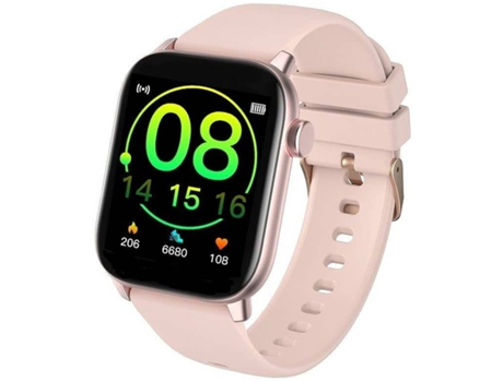 Smartwatch MDUG Monitor de Frequência Cardíaca Rosa
