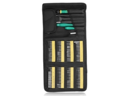 Kit de destornillador eléctrico para reparaciones precisas de PC y muebles.