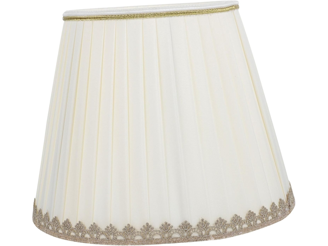 Lámpara de techo con pinza de tela blanca resistente y duradera, apta para lámparas de mesa. SFUSHOS